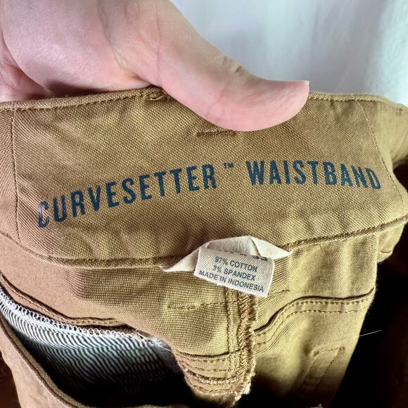 Duluth Trading Women's 24W Set 2 Tan & Black Curvesetter Waistband Work Pants - Picture 3 of 13